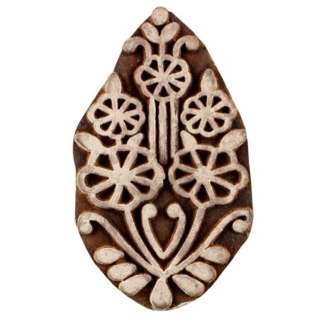 Set of 1 Piece New Wooden Printing Block